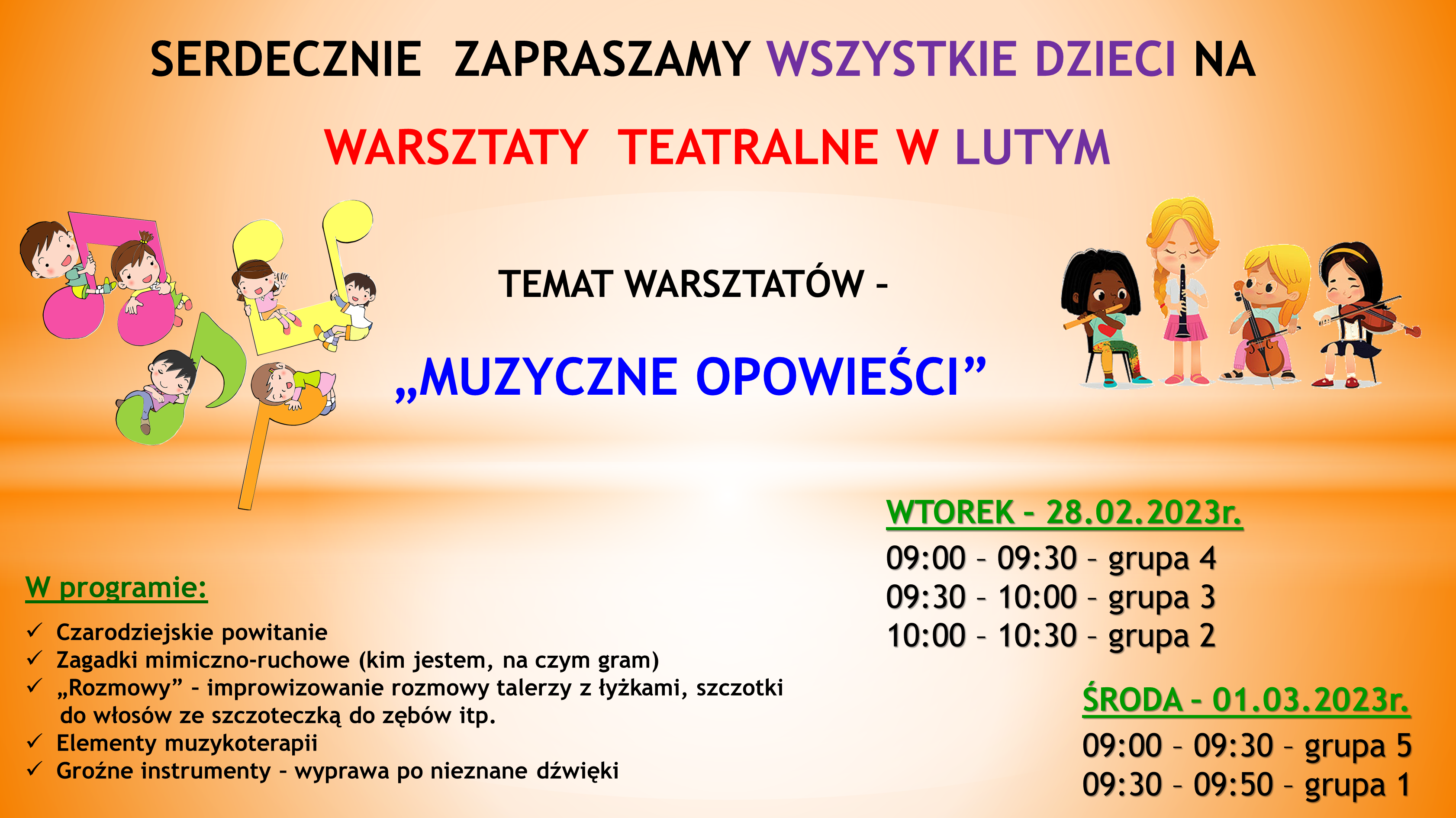 Warsztaty teatralne