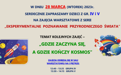 Eksperymenty przyrodnicze – marzec