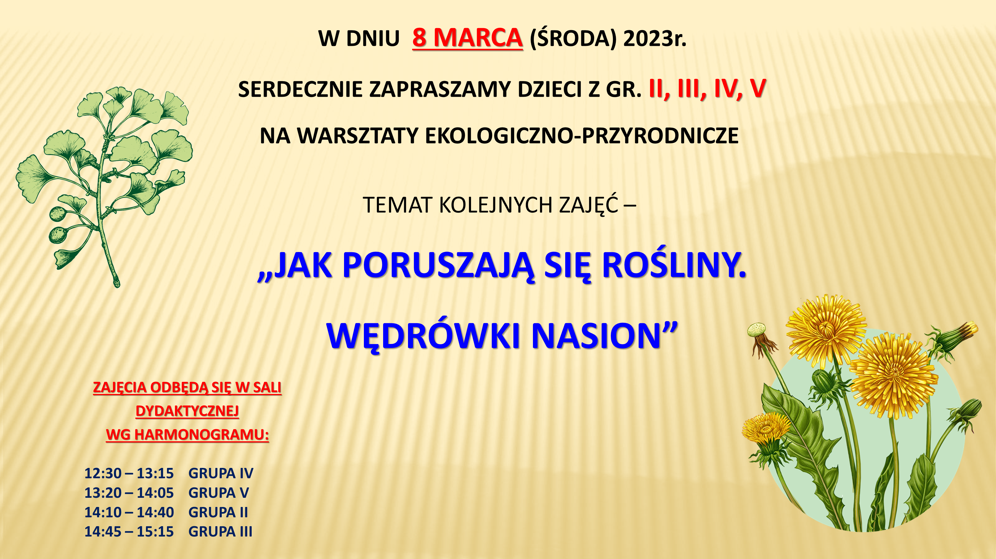 Warsztaty ekologiczne – marzec