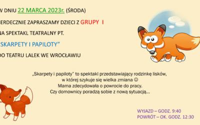 Teatr lalek – skarpety i papiloty – gr. I