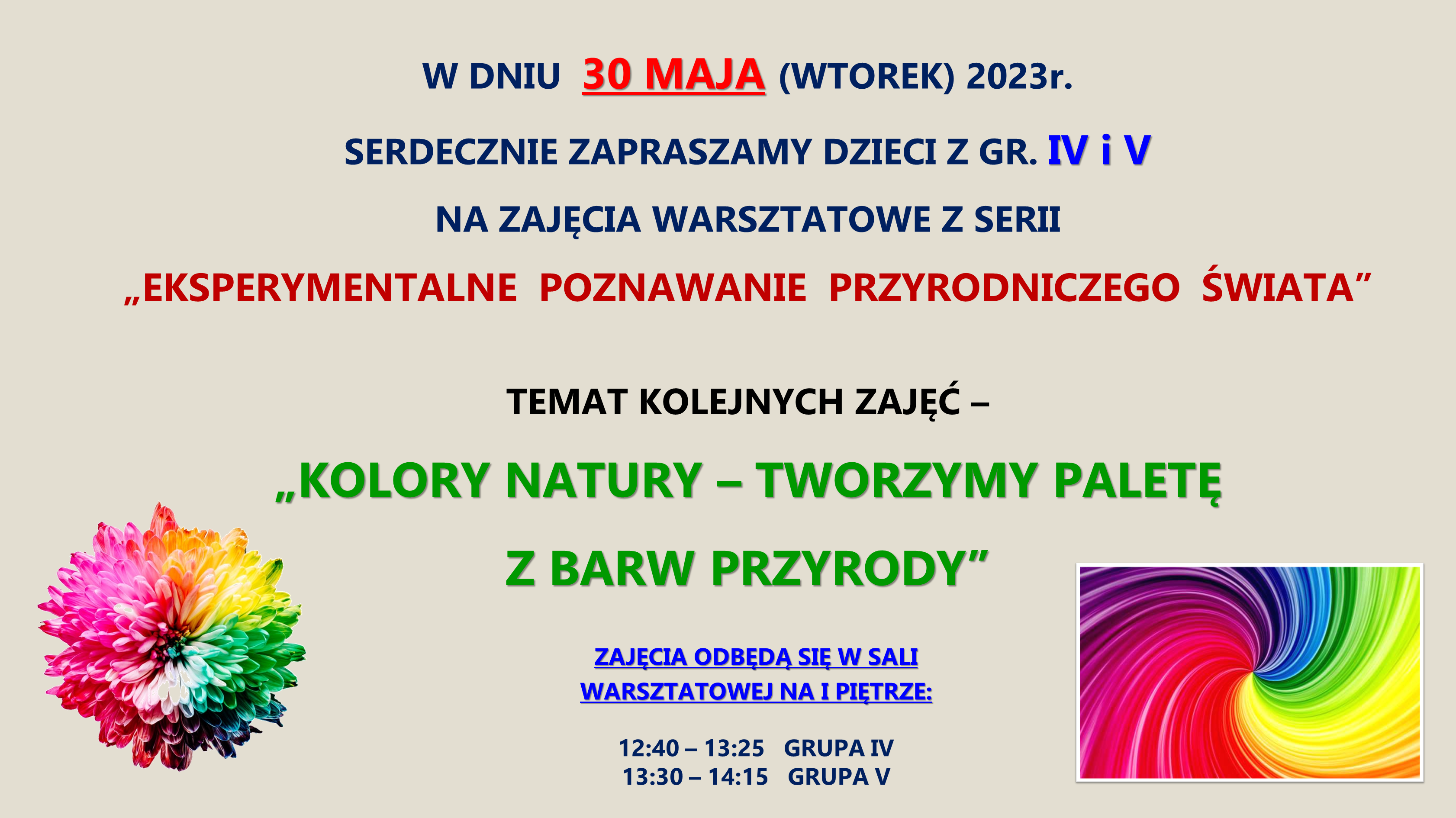 Eksperymenty przyrodnicze – maj