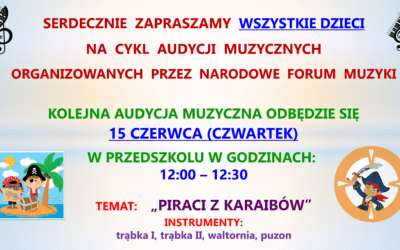 Audycja muzyczna – czerwiec