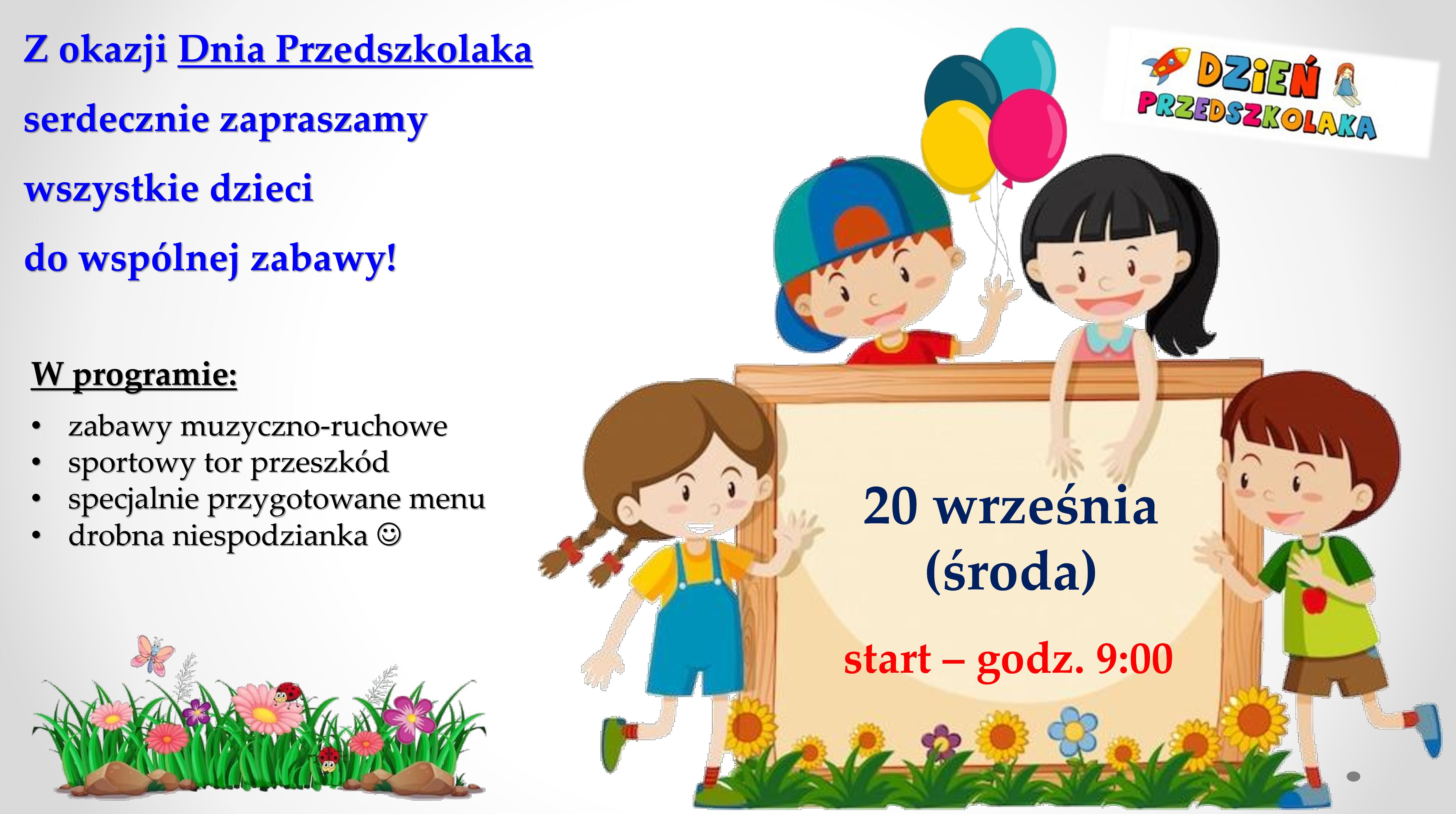 Dzień przedszkolaka
