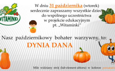 BOHATER WARZYWNY PAŹDZIERNIK – DYNIA DANA