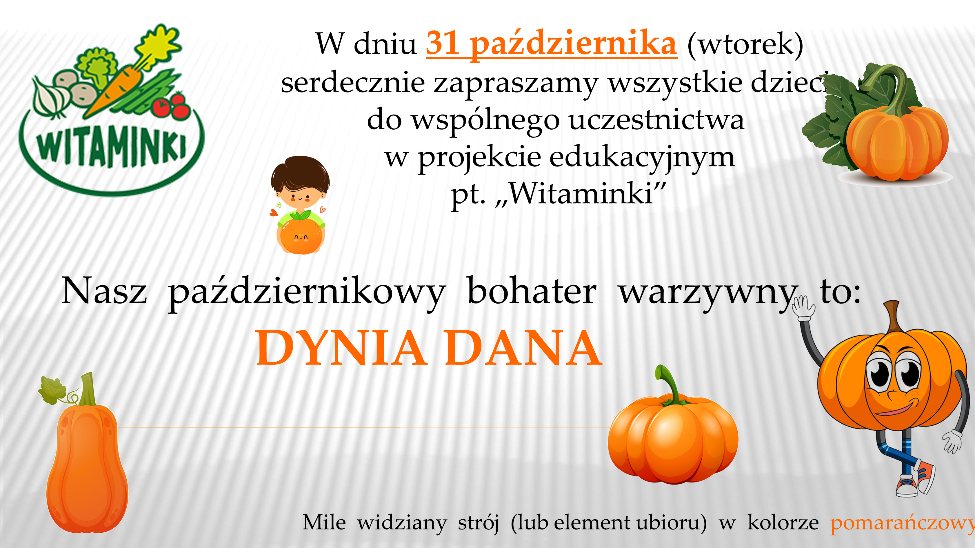 BOHATER WARZYWNY PAŹDZIERNIK – DYNIA DANA