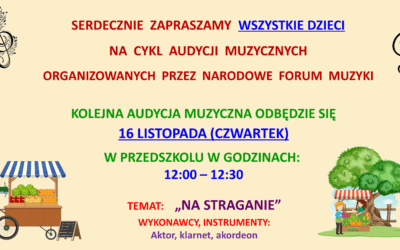 AUDYCJA MUZYCZNA – LISTOPAD