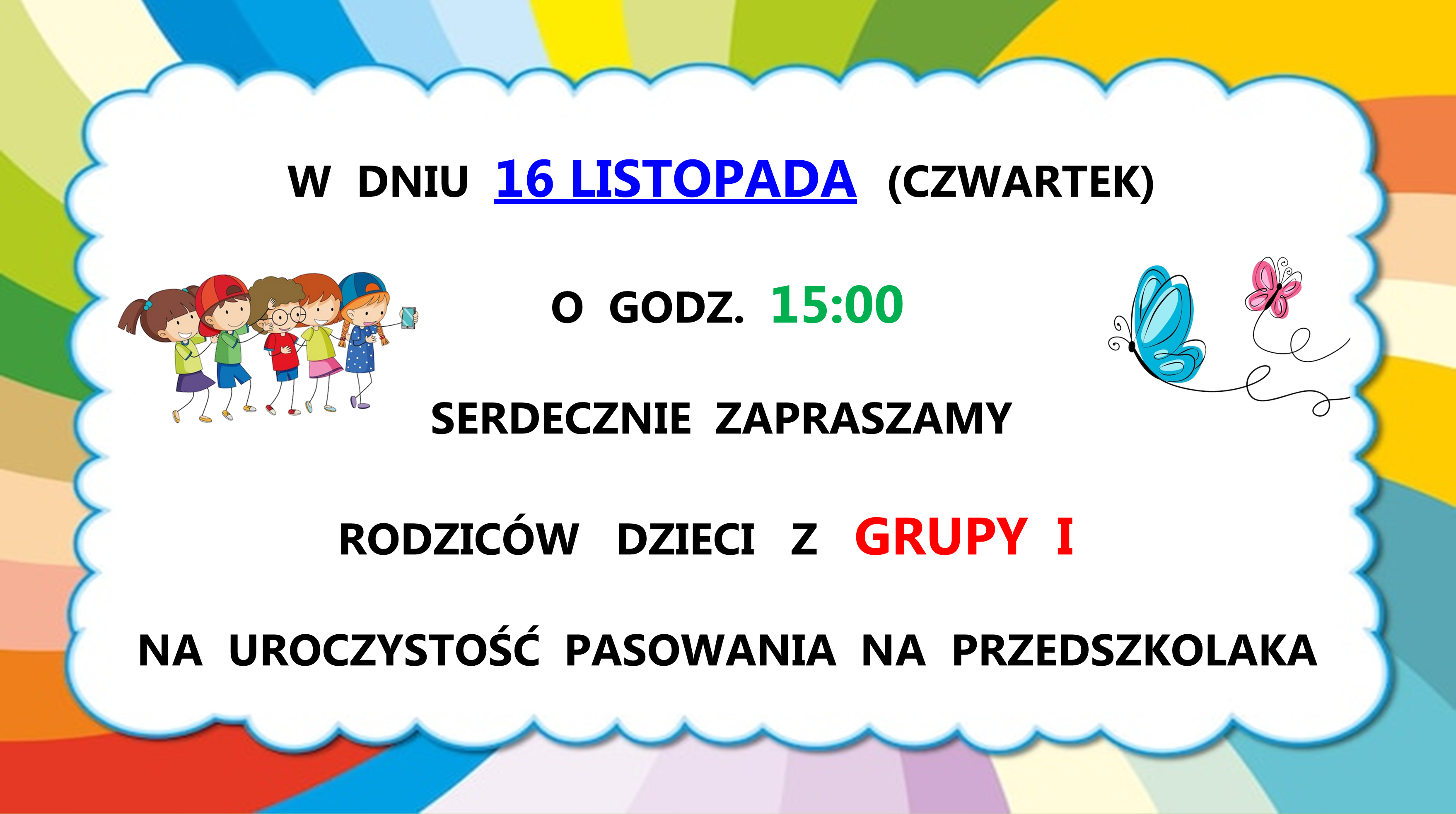 PASOWANIE NA PRZEDSZKOLAKA