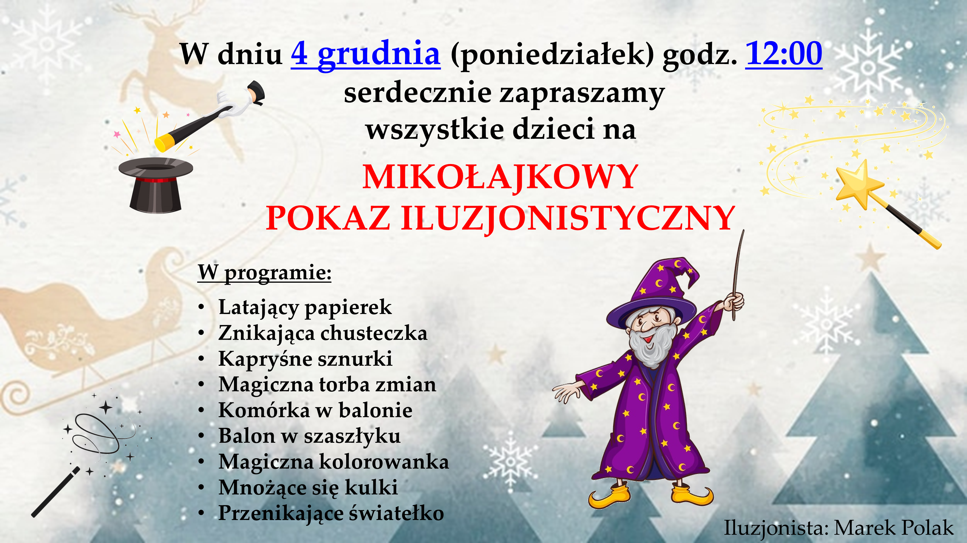 POKAZ ILUZJONISTYCZNY