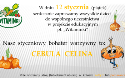 BOHATER WARZYWNY STYCZEŃ – CEBULA CELINA
