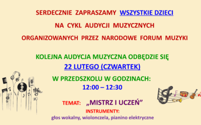 AUDYCJA MUZYCZNA – LUTY