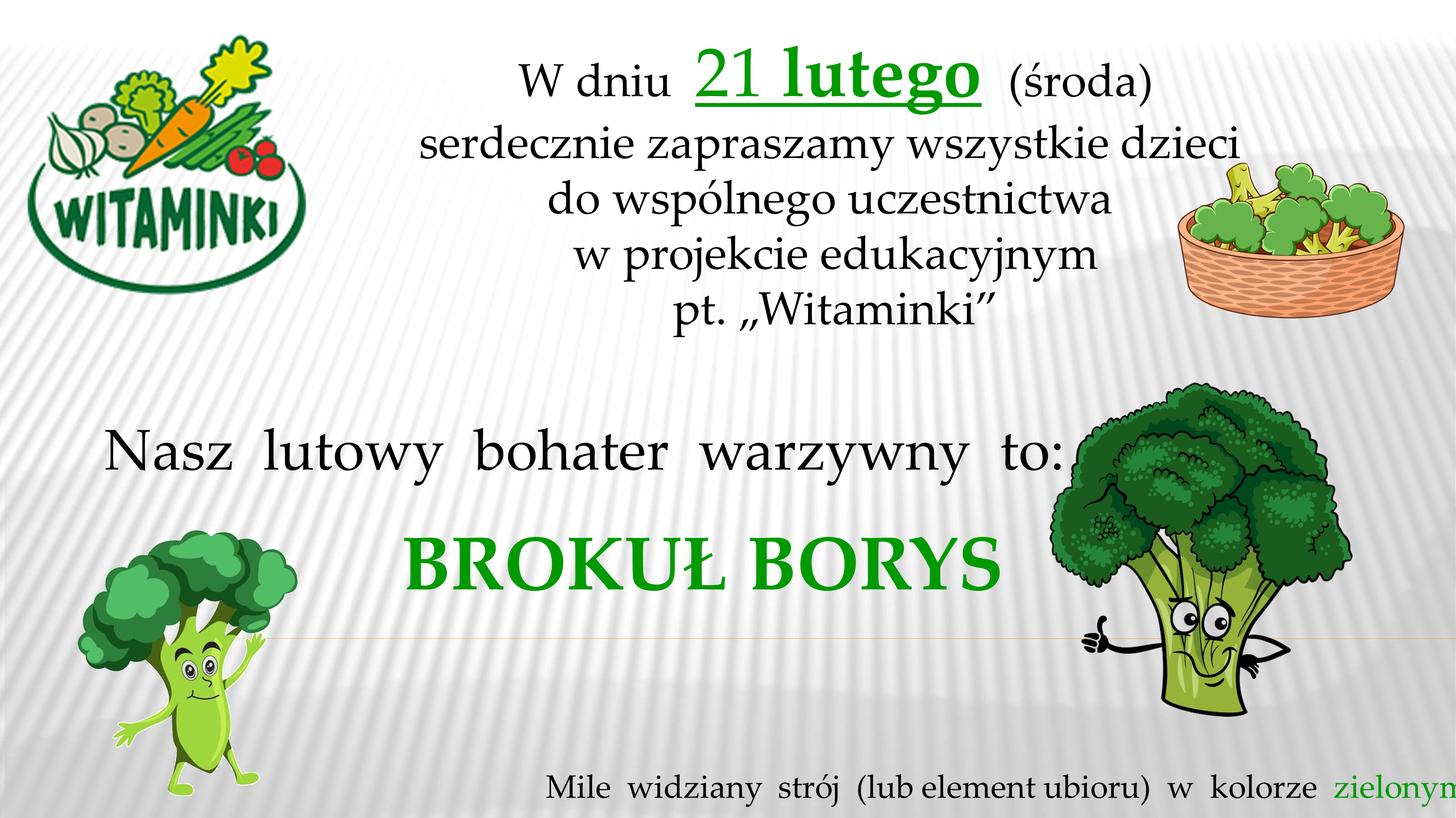 BOHATER WARZYWNY STYCZEŃ – BROKUŁ BORYS