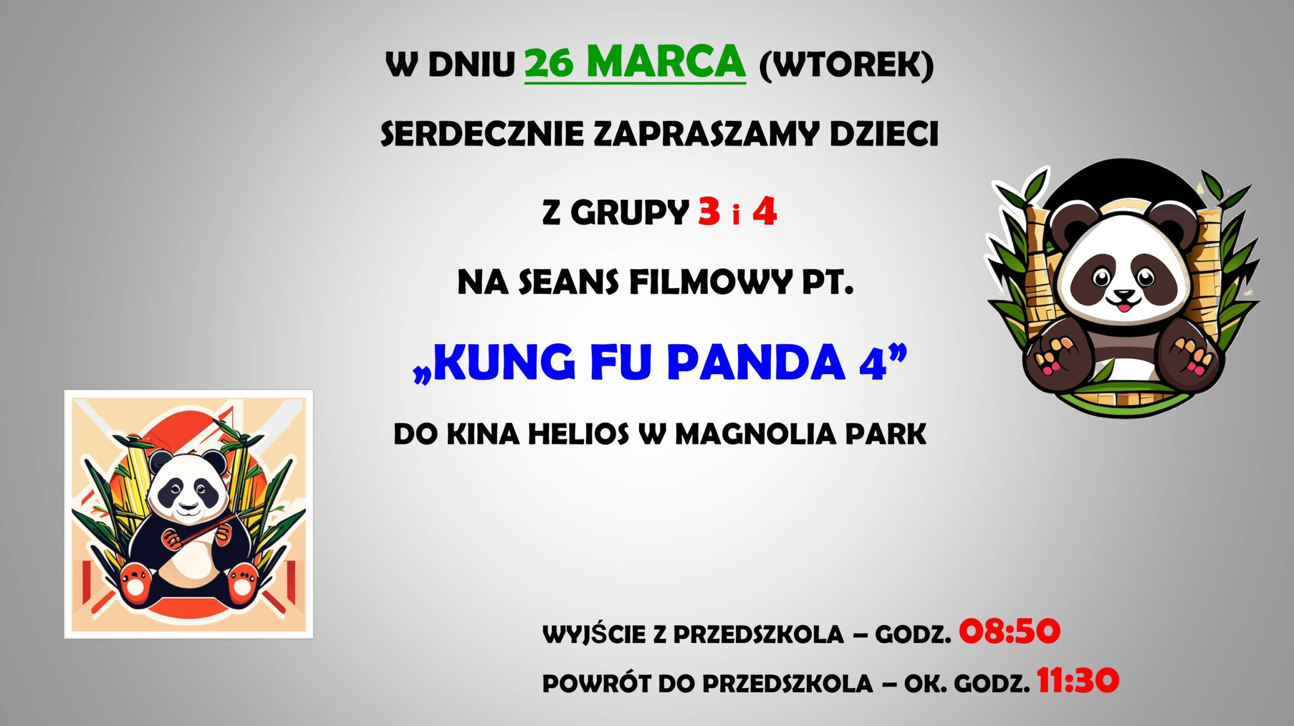 KINO HELIOS – KUNG FU PANDA