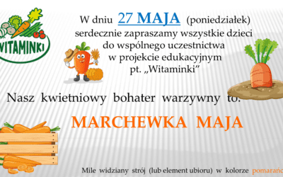 BOHATER WARZYWNY MAJ – MARCHEWKA