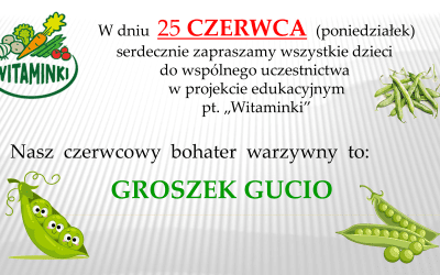 BOHATER WARZYWNY CZERWIEC – GROSZEK