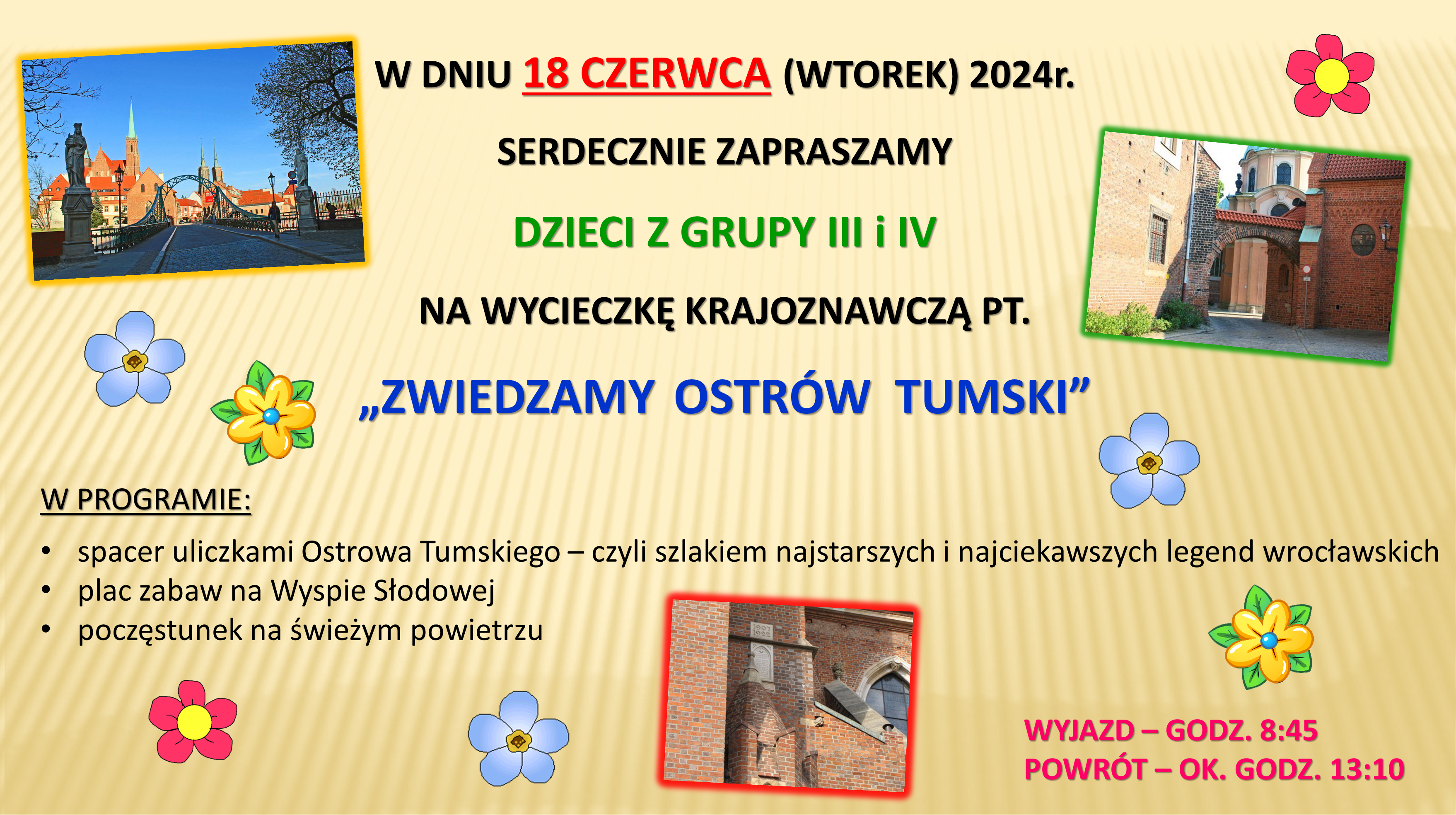 OSTRÓW TUMSKI GRUPA 3 i 4