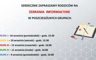 ZEBRANIA INFORMACYJNE