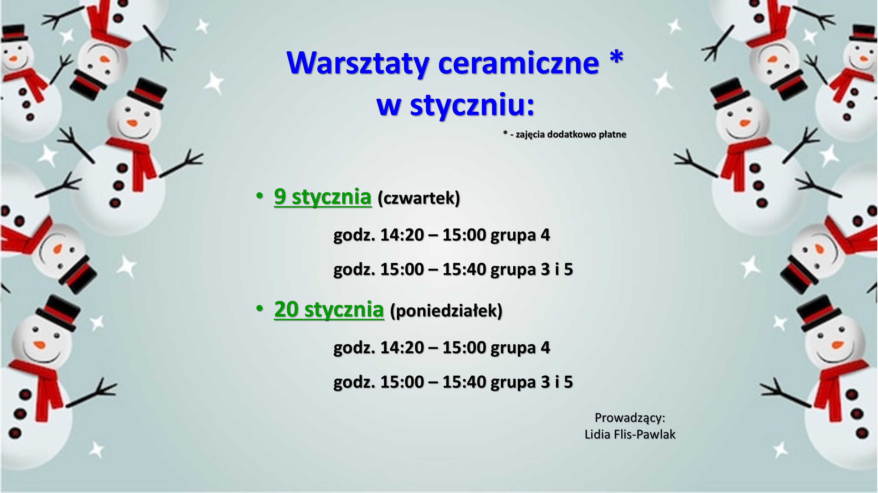 CERAMIKA STYCZEŃ