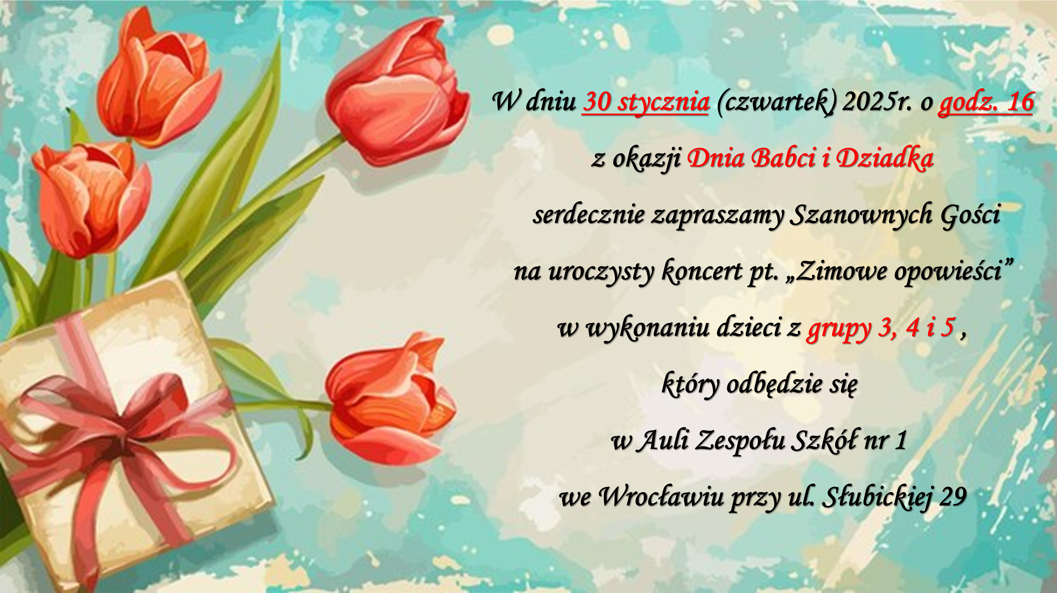 DZIEŃ BABCI I DZIADKA
