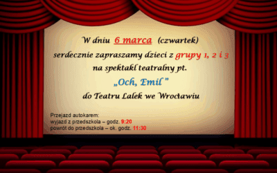 TEATR LALEK – OCH EMIL GRUPA 1-2-3