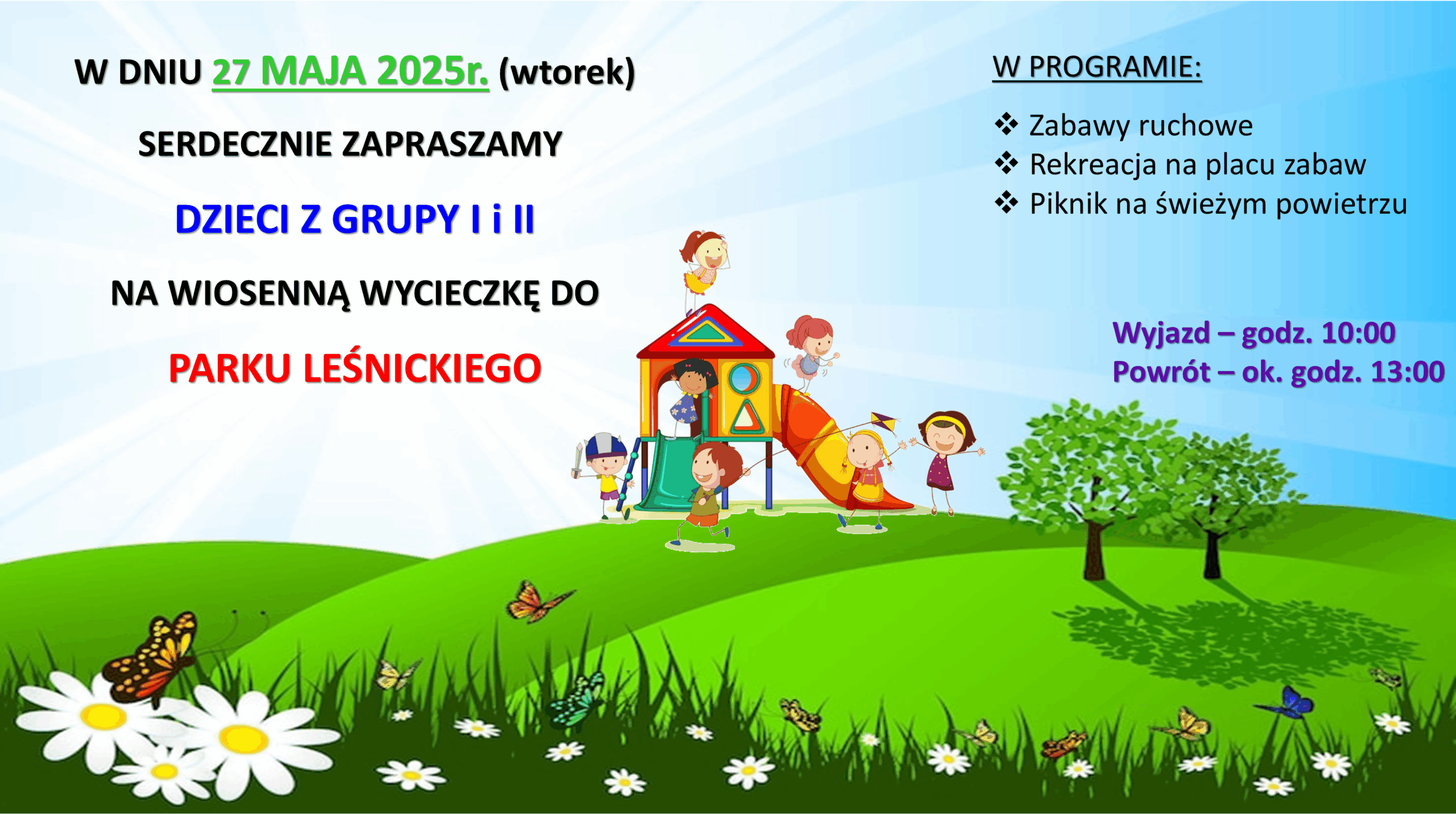 PARK LEŚNICKI GRUPA 1 i 2