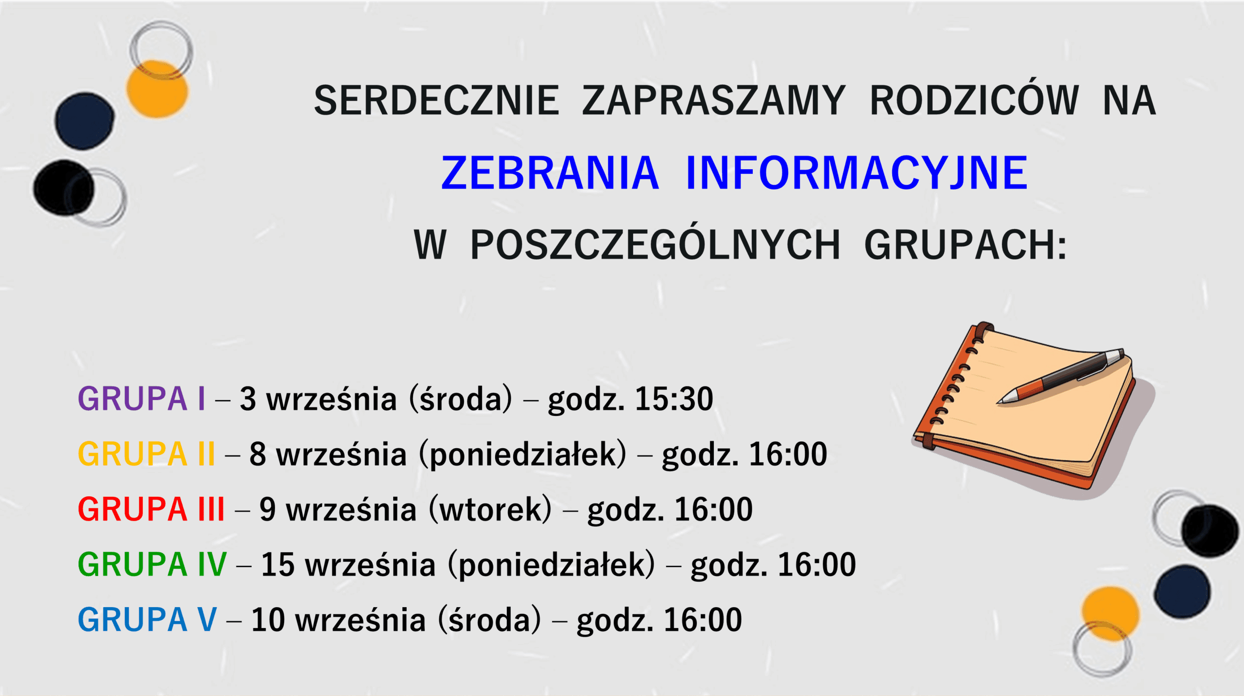 ZEBRANIA INFORMACYJNE