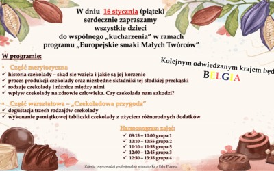 PROGRAM KULINARNY BELGIA