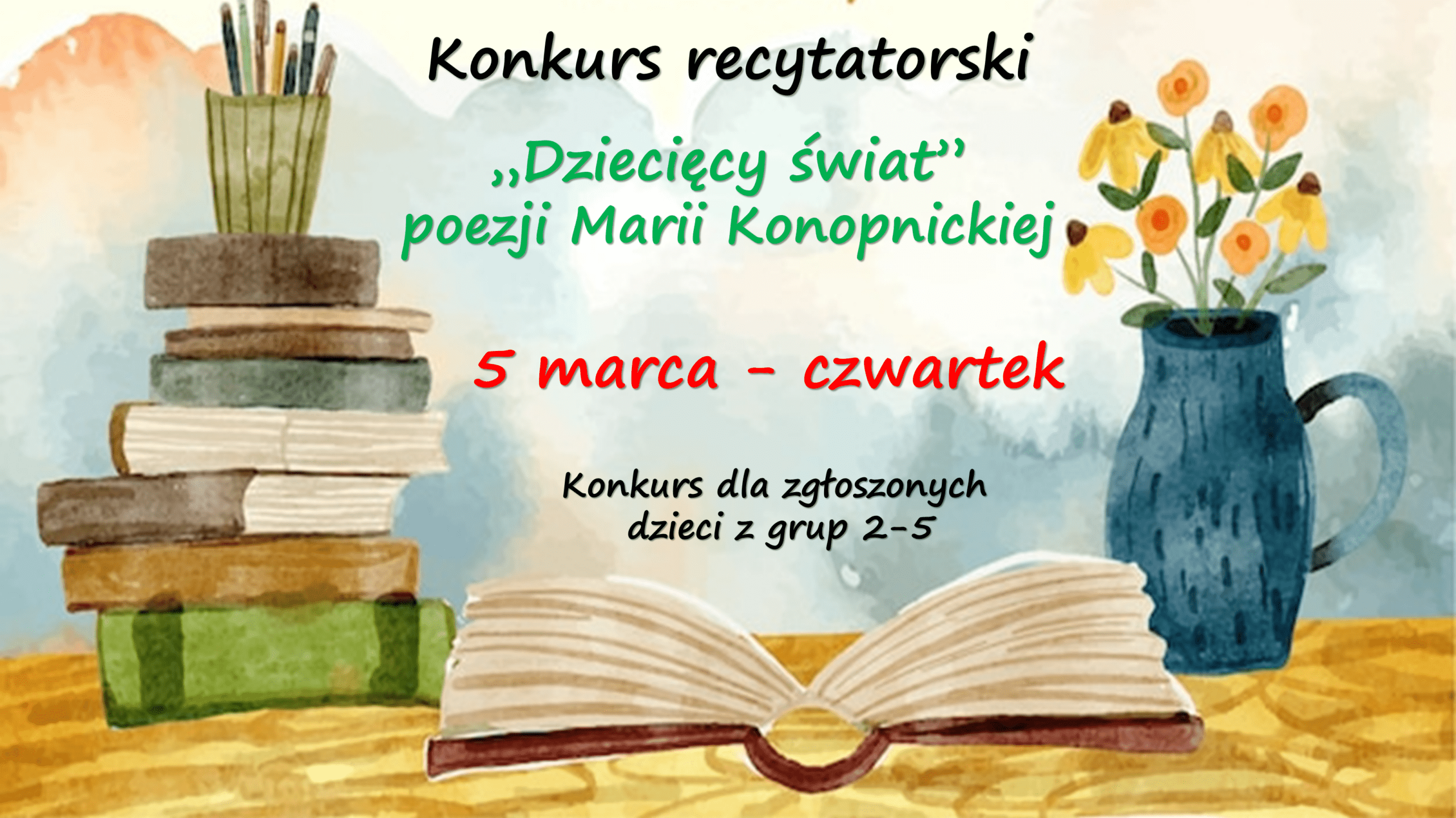 KONKURS RECYTATORSKI