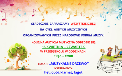 AUDYCJA MUZYCZNA KWIECIEN