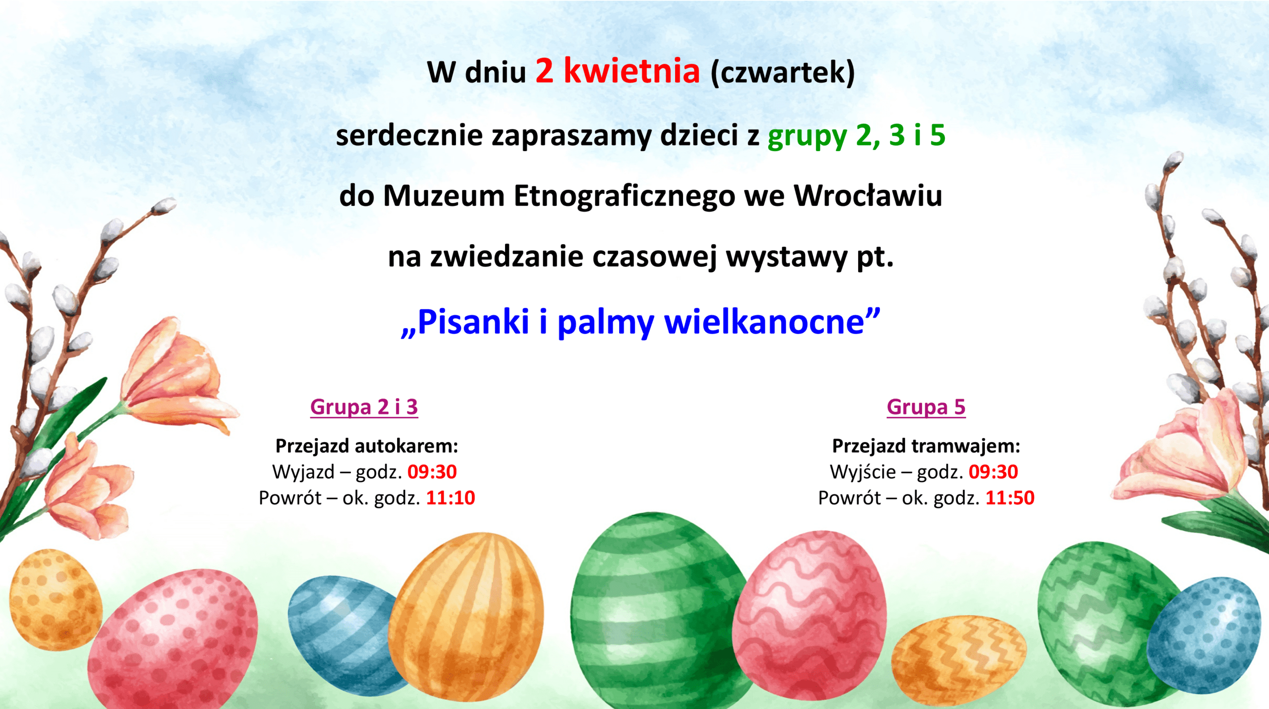 MUZEUM ETNOGRAFICZNE – GRUPA 2,3,5