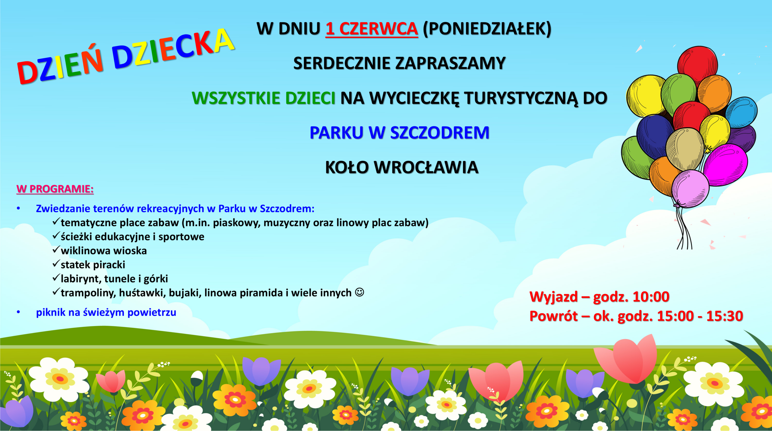 WYCIECZKA SZCZODRE – DZIEN DZIECKA