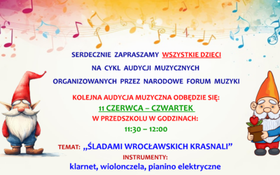 AUDYCJA MUZYCZNA – CZERWIEC