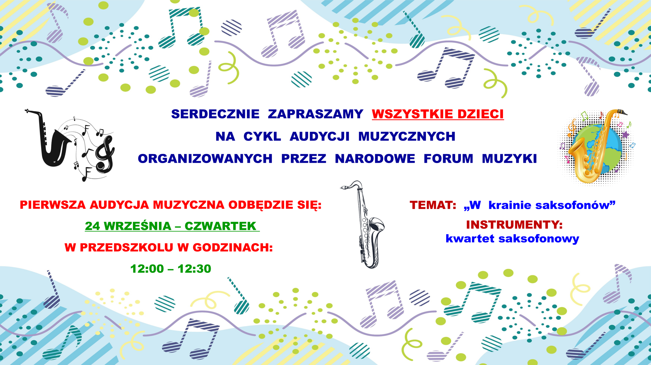 AUDYCJA MUZYCZNA – WRZESIEN